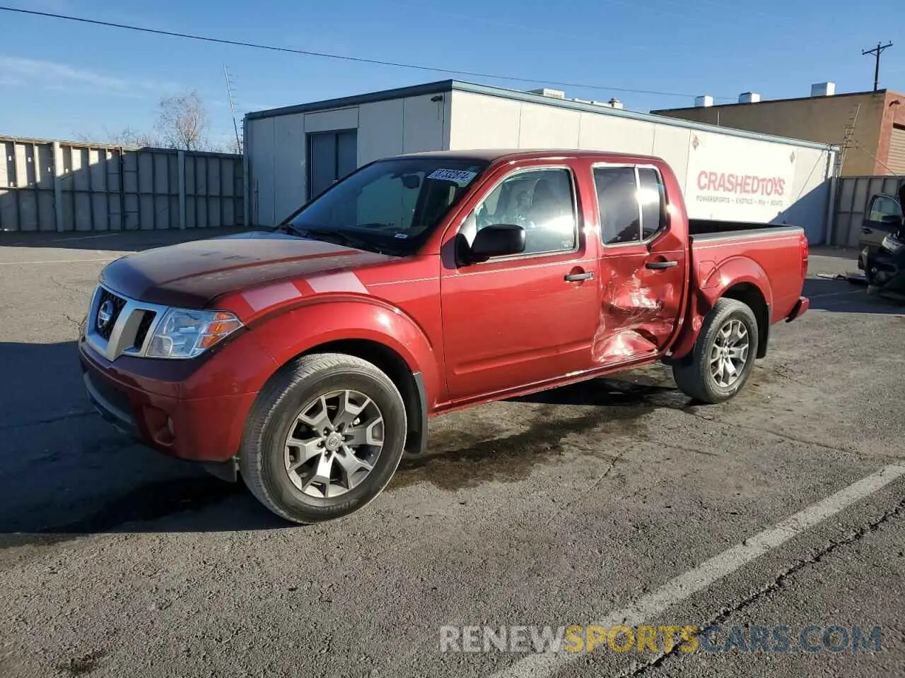 1 fotografías del automóvil dañado 1N6ED0EA7MN702916 NISSAN FRONTIER 2021