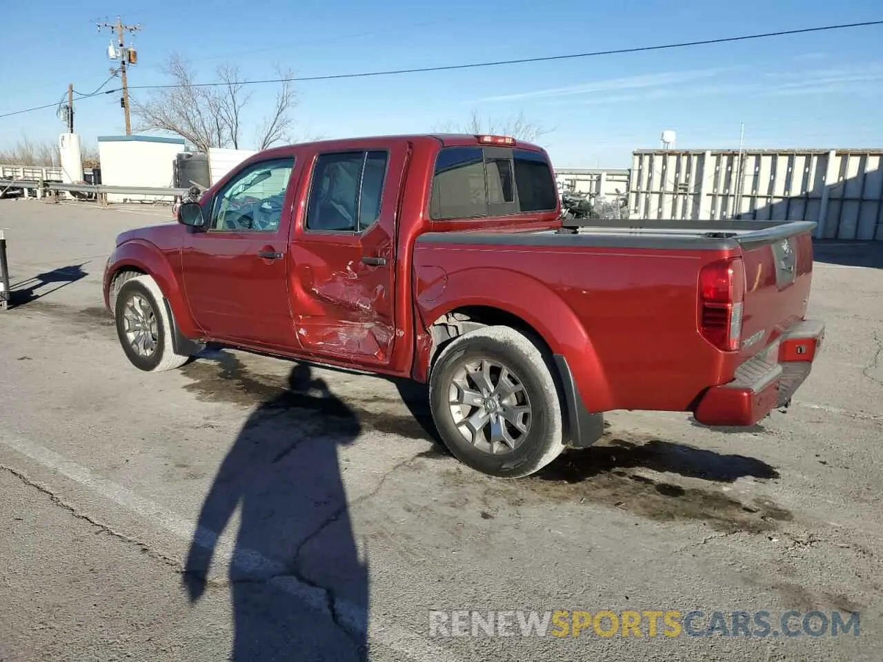 2 fotografías del automóvil dañado 1N6ED0EA7MN702916 NISSAN FRONTIER 2021