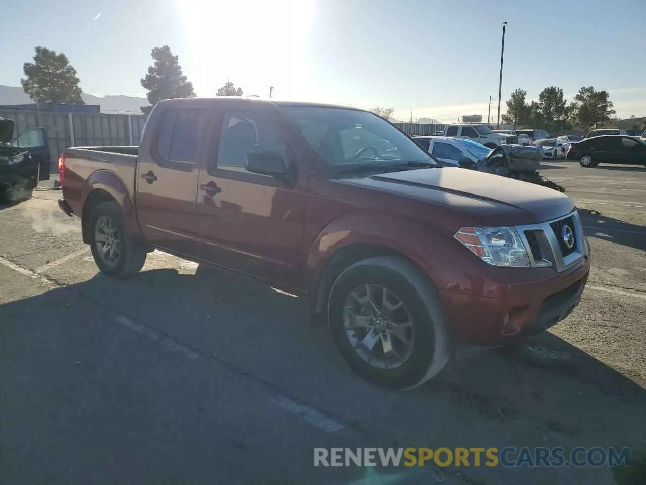 4 fotografías del automóvil dañado 1N6ED0EA7MN702916 NISSAN FRONTIER 2021