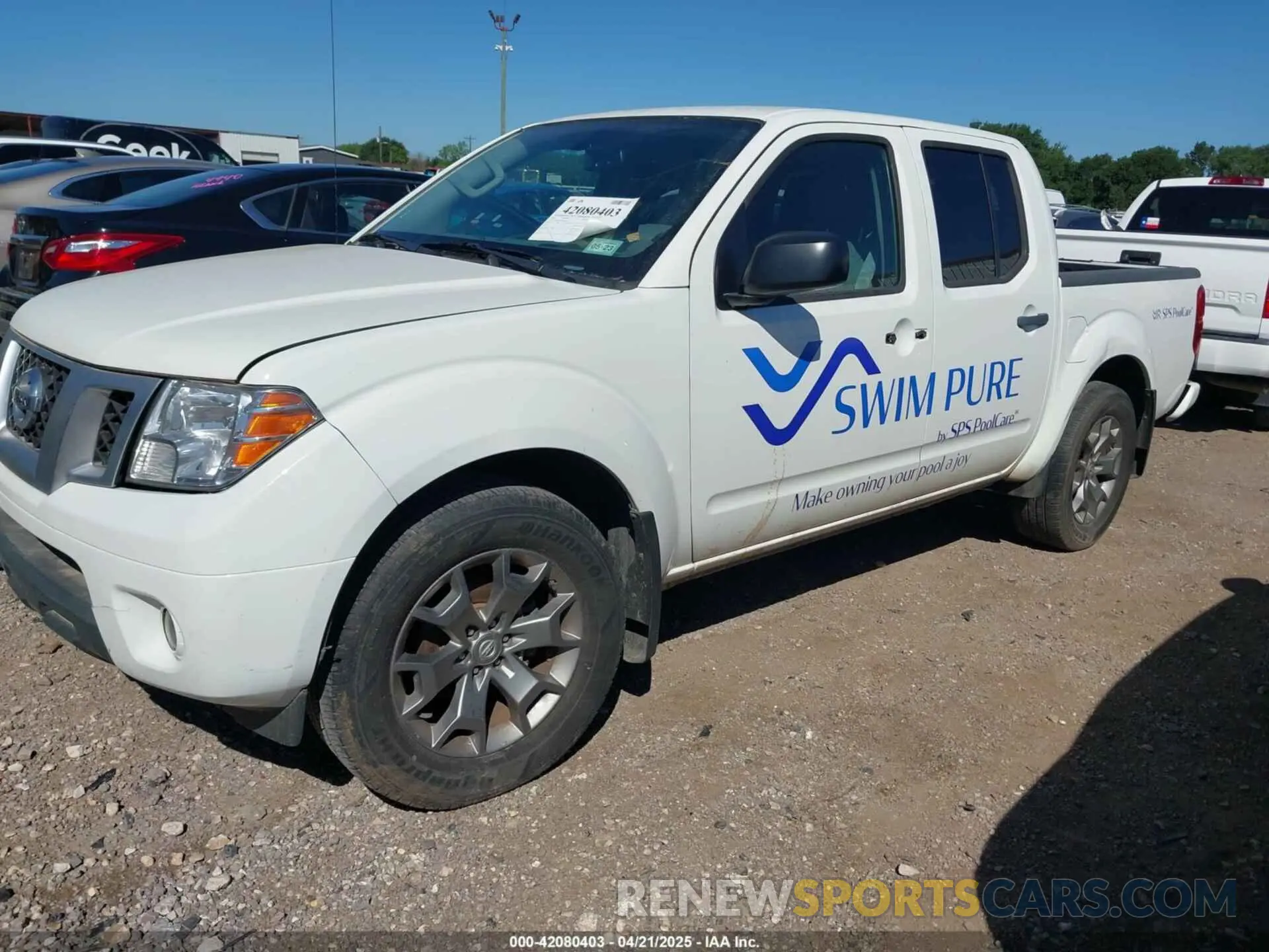 2 fotografías del automóvil dañado 1N6ED0EA7MN705315 NISSAN FRONTIER 2021
