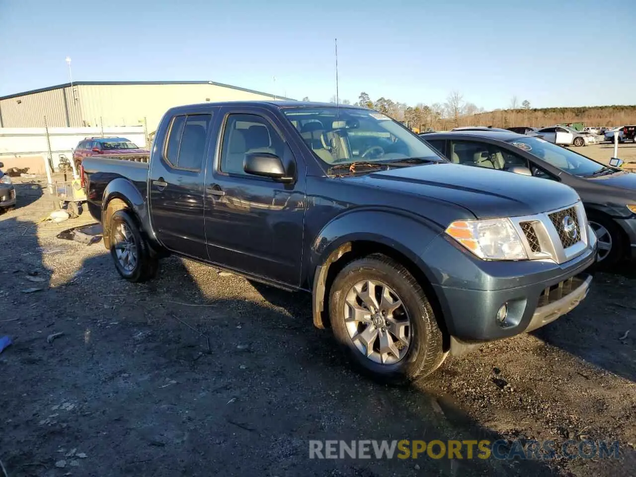 4 fotografías del automóvil dañado 1N6ED0EA9MN718468 NISSAN FRONTIER 2021