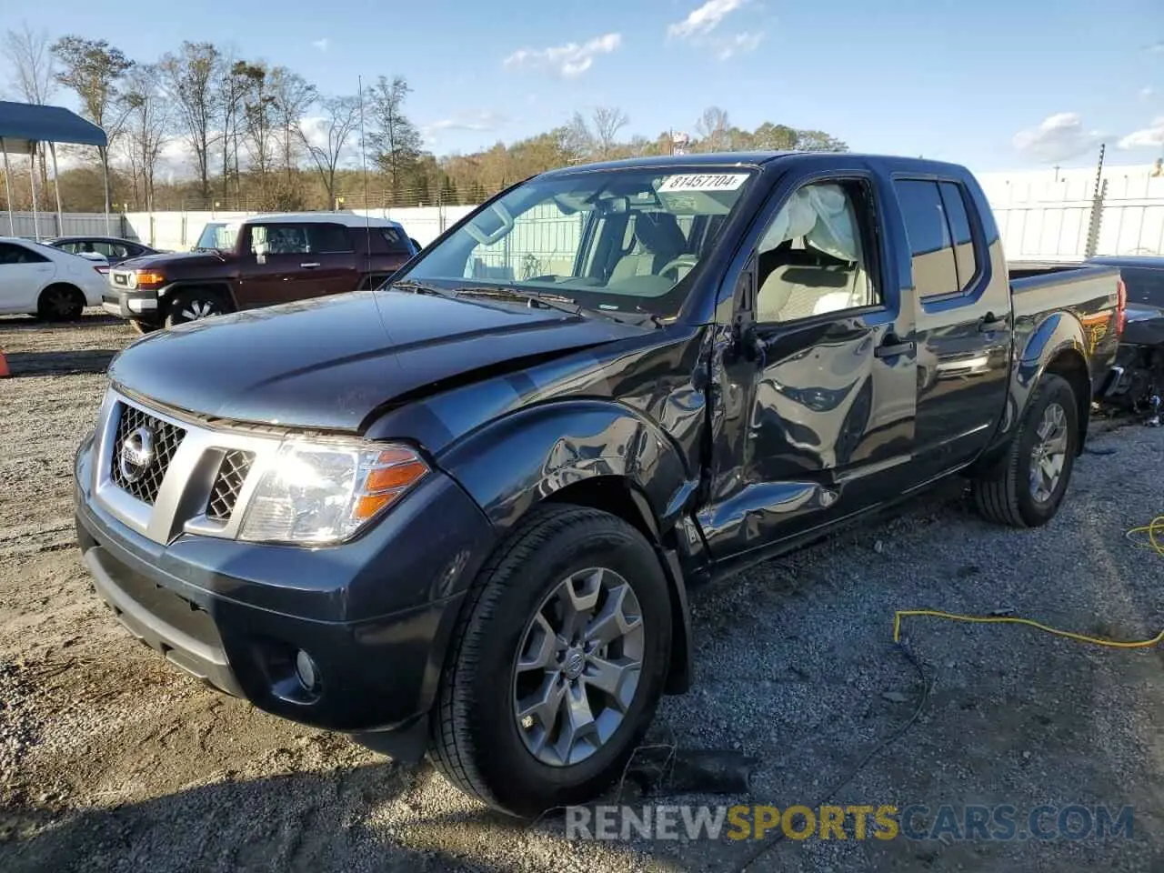1 fotografías del automóvil dañado 1N6ED0EB3MN715526 NISSAN FRONTIER 2021