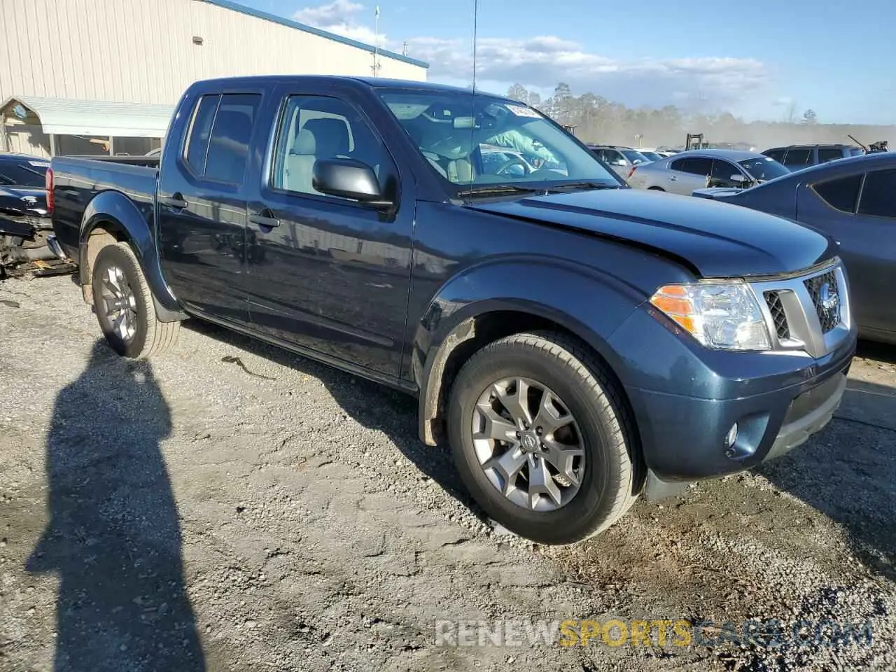 4 fotografías del automóvil dañado 1N6ED0EB3MN715526 NISSAN FRONTIER 2021