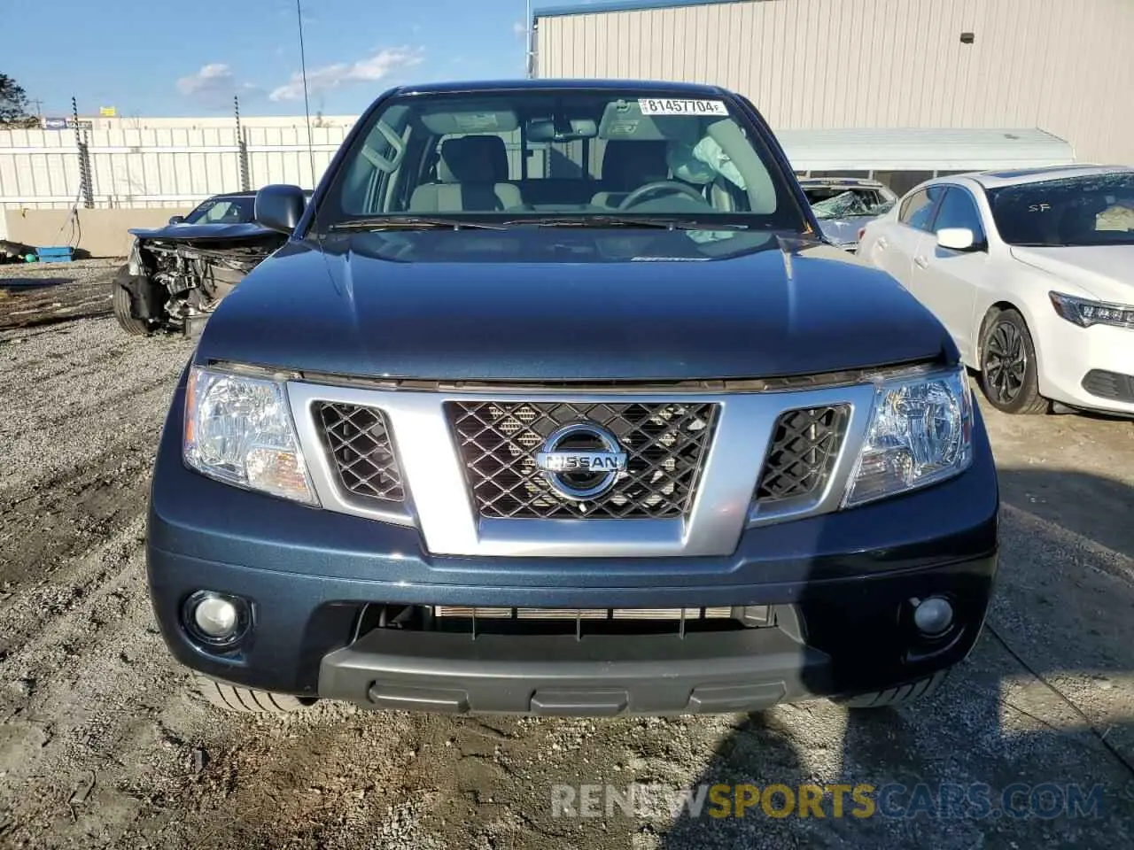 5 fotografías del automóvil dañado 1N6ED0EB3MN715526 NISSAN FRONTIER 2021