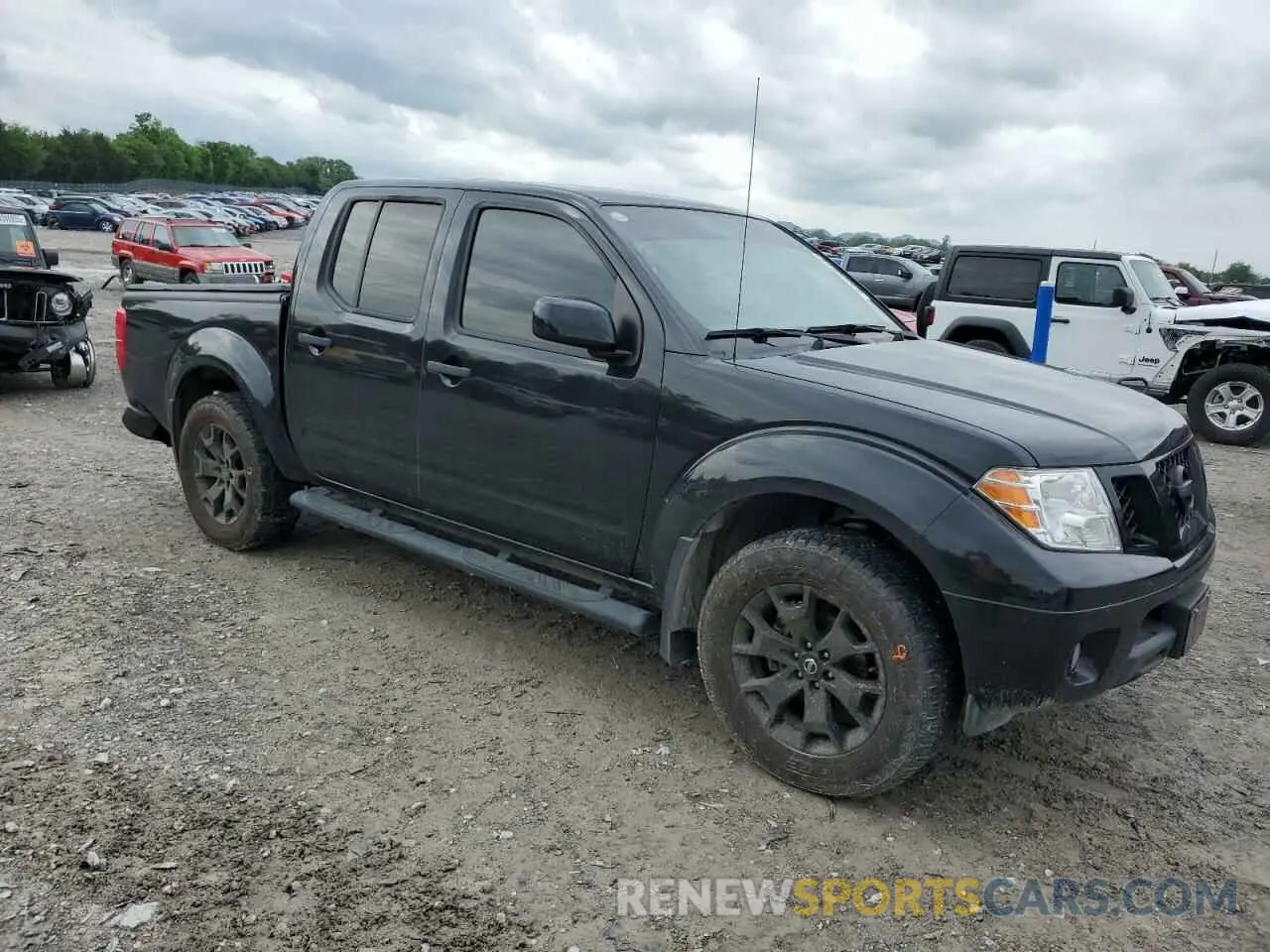 4 fotografías del automóvil dañado 1N6ED0EB5MN704558 NISSAN FRONTIER 2021