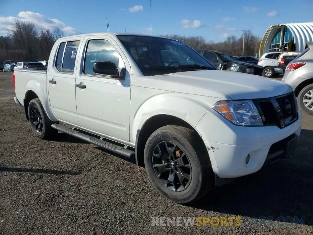 4 fotografías del automóvil dañado 1N6ED0EB6MN709008 NISSAN FRONTIER 2021