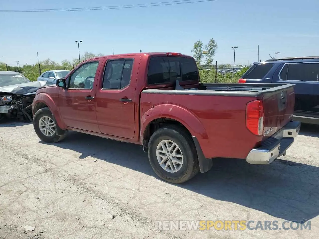 2 fotografías del automóvil dañado 1N6ED0EB6MN715066 NISSAN FRONTIER 2021