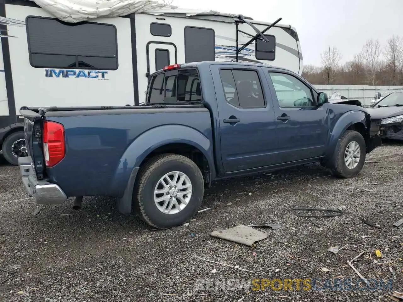 3 fotografías del automóvil dañado 1N6ED0EB8MN715537 NISSAN FRONTIER 2021