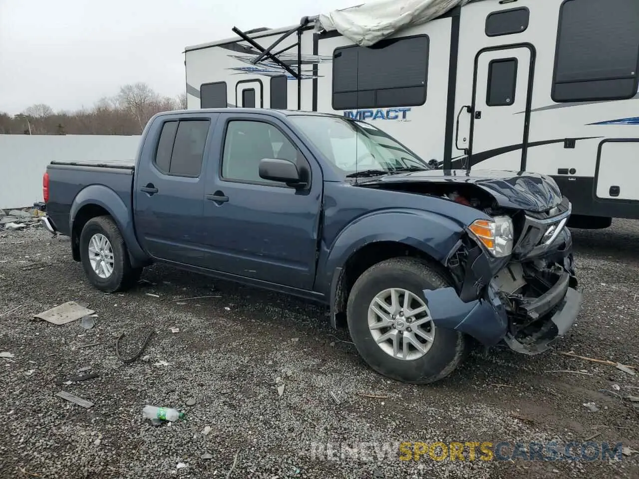 4 fotografías del automóvil dañado 1N6ED0EB8MN715537 NISSAN FRONTIER 2021