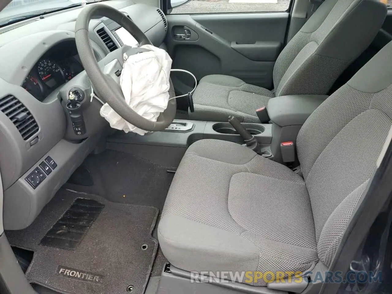 7 fotografías del automóvil dañado 1N6ED0EB8MN715537 NISSAN FRONTIER 2021