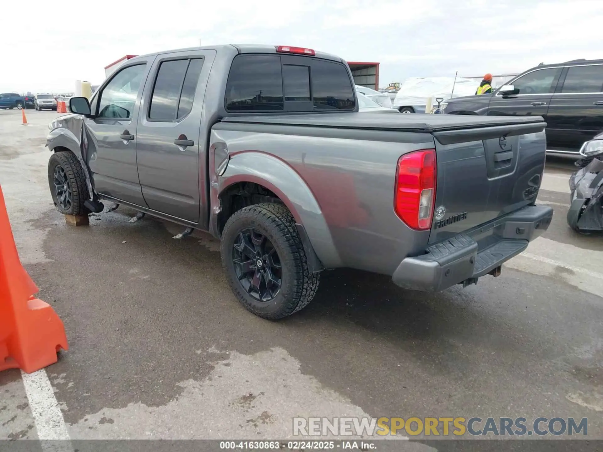 3 fotografías del automóvil dañado 1N6ED0EBXMN721114 NISSAN FRONTIER 2021