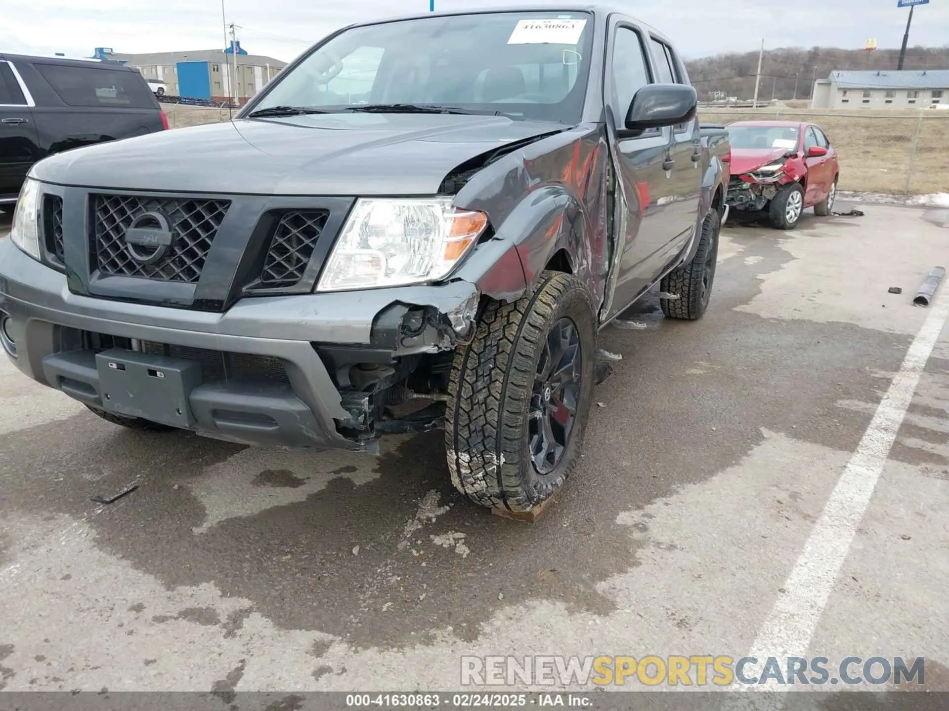 6 fotografías del automóvil dañado 1N6ED0EBXMN721114 NISSAN FRONTIER 2021