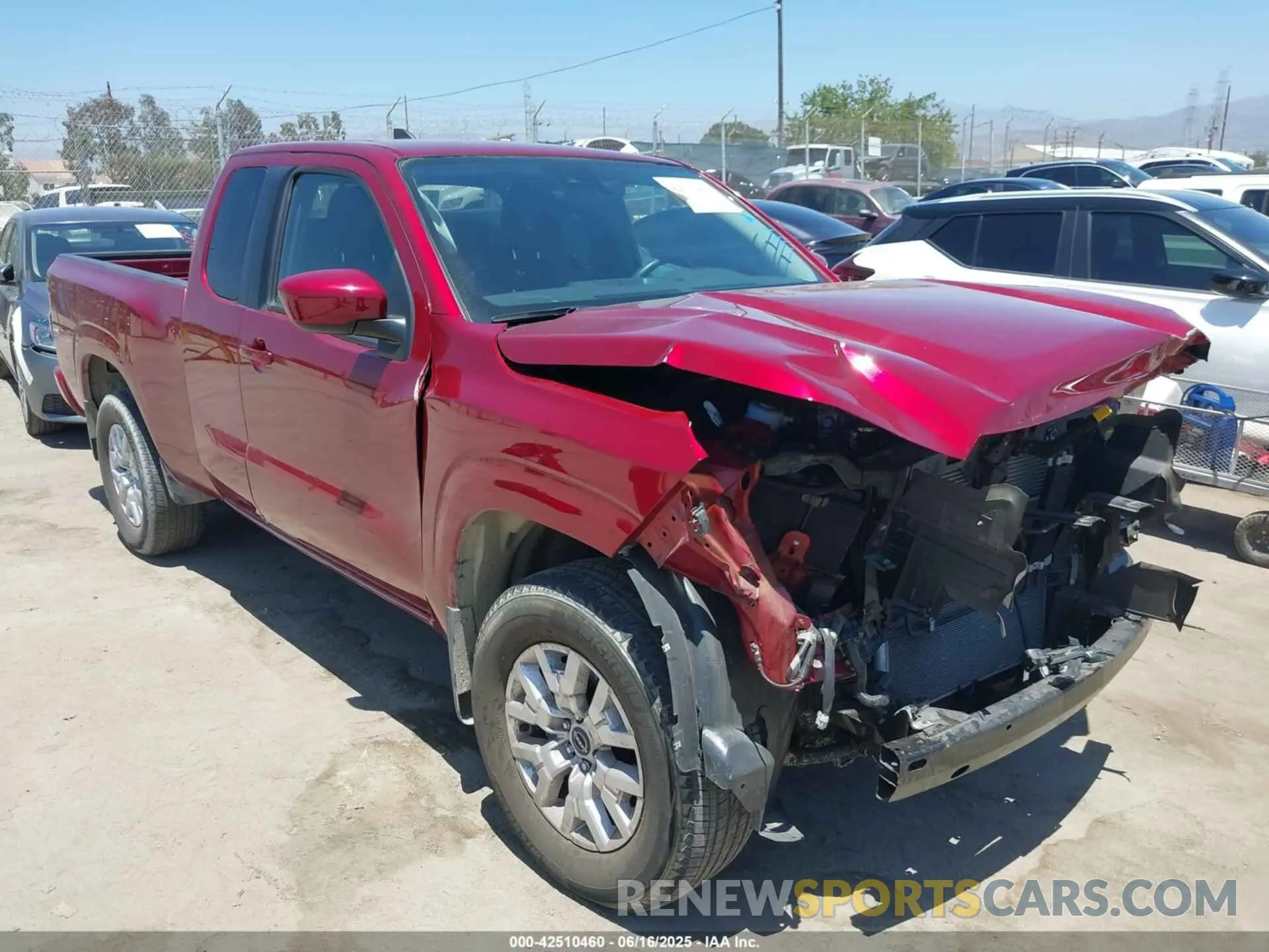 1 fotografías del automóvil dañado 1N6ED1CL4NN632481 NISSAN FRONTIER 2022
