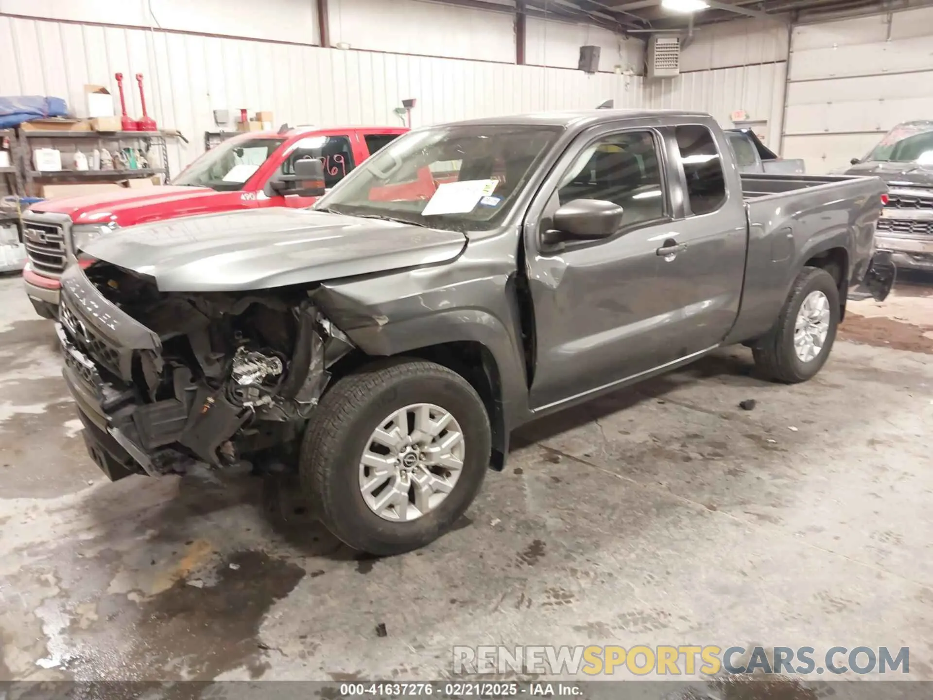 2 fotografías del automóvil dañado 1N6ED1CL7NN652532 NISSAN FRONTIER 2022