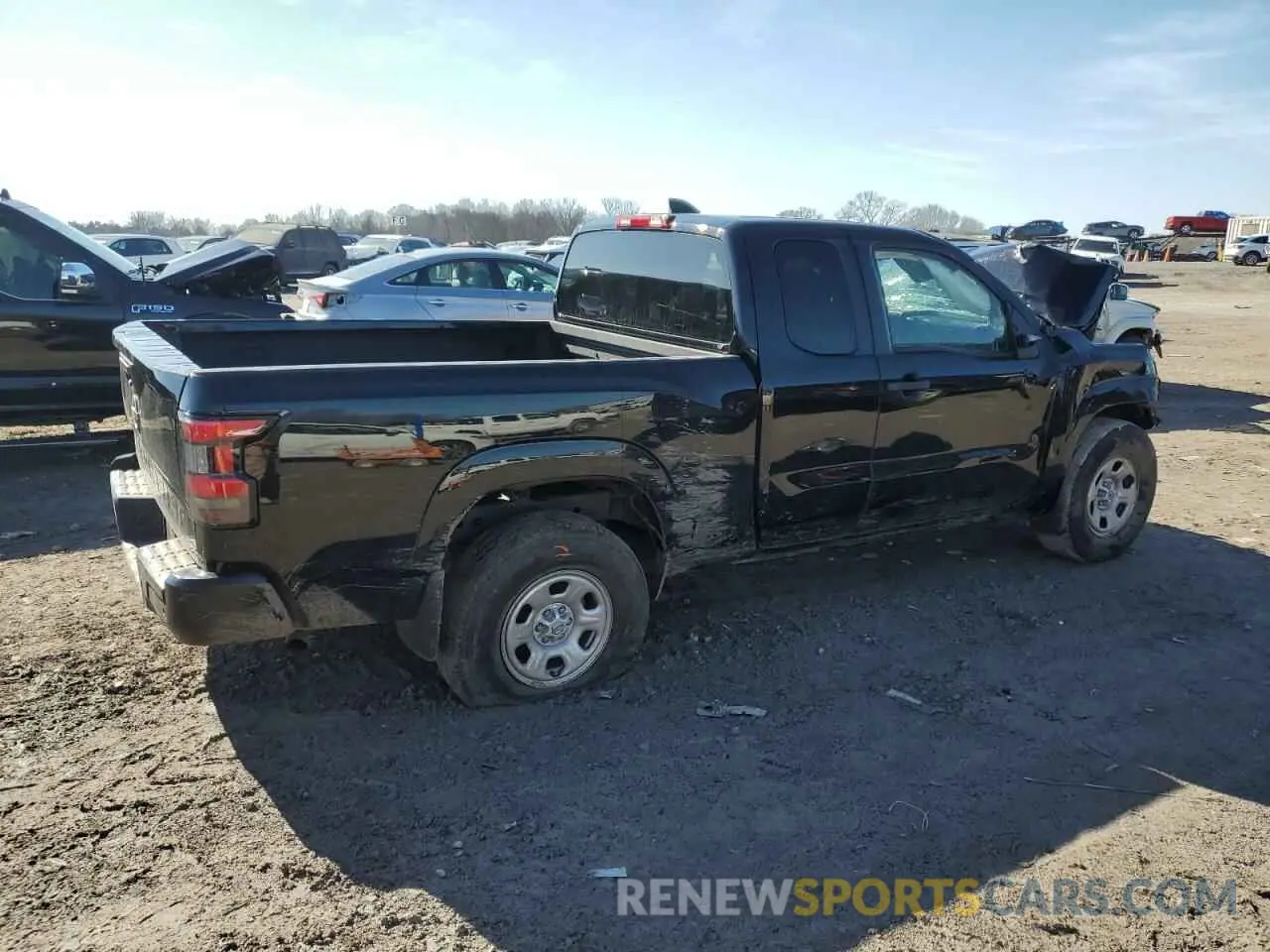 3 fotografías del automóvil dañado 1N6ED1CLXNN616317 NISSAN FRONTIER 2022