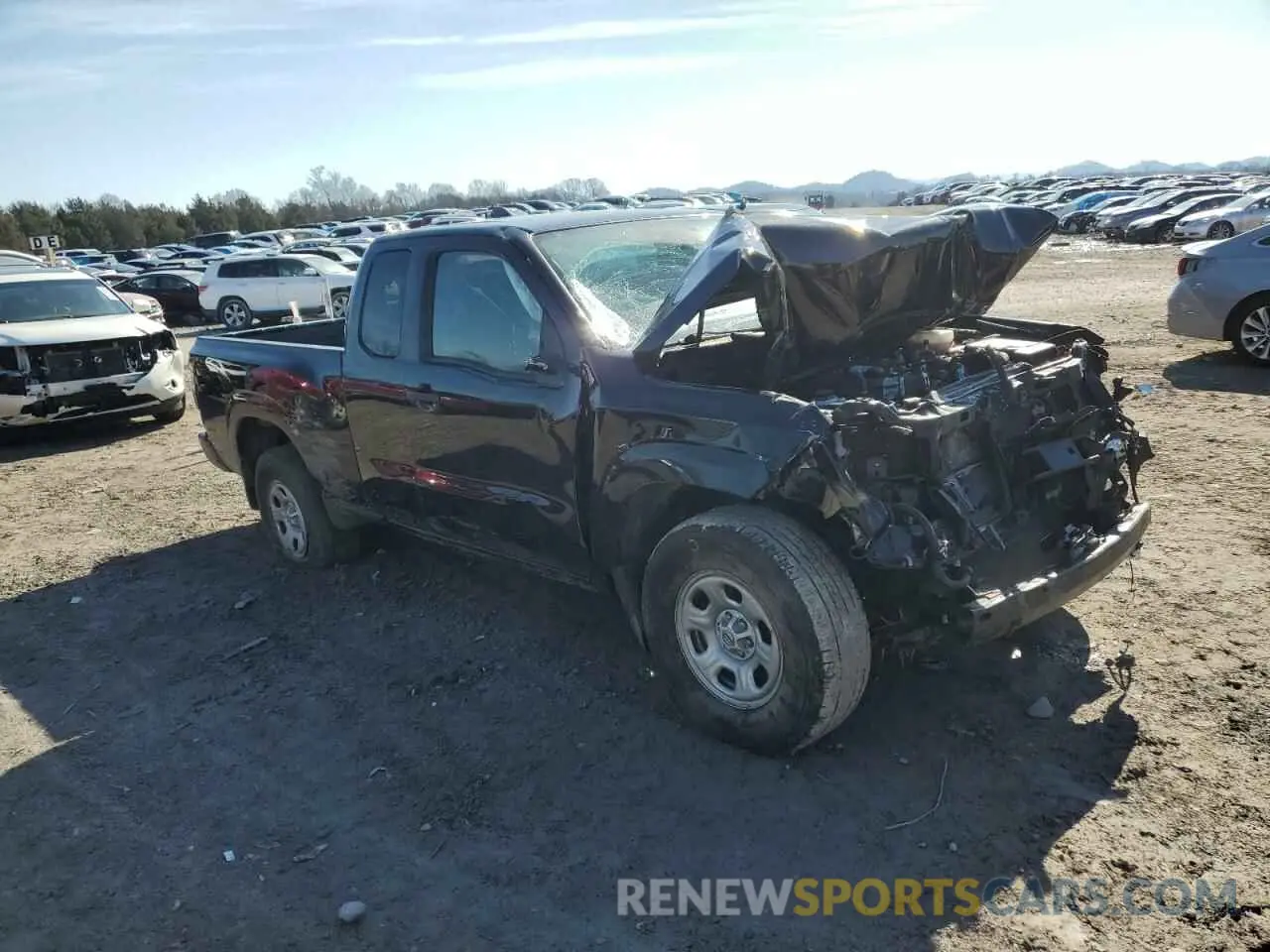 4 fotografías del automóvil dañado 1N6ED1CLXNN616317 NISSAN FRONTIER 2022