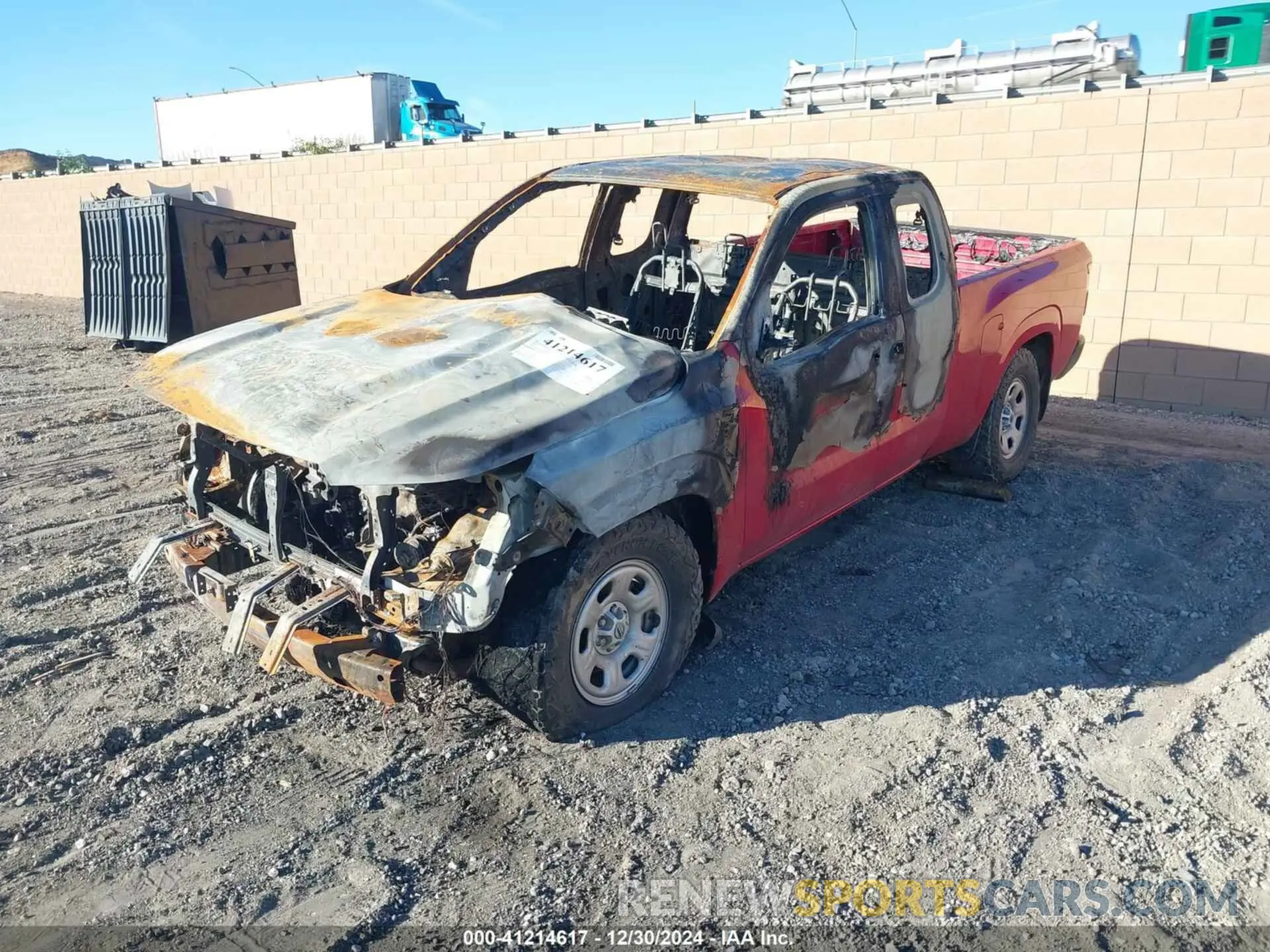 2 fotografías del automóvil dañado 1N6ED1CLXNN667753 NISSAN FRONTIER 2022