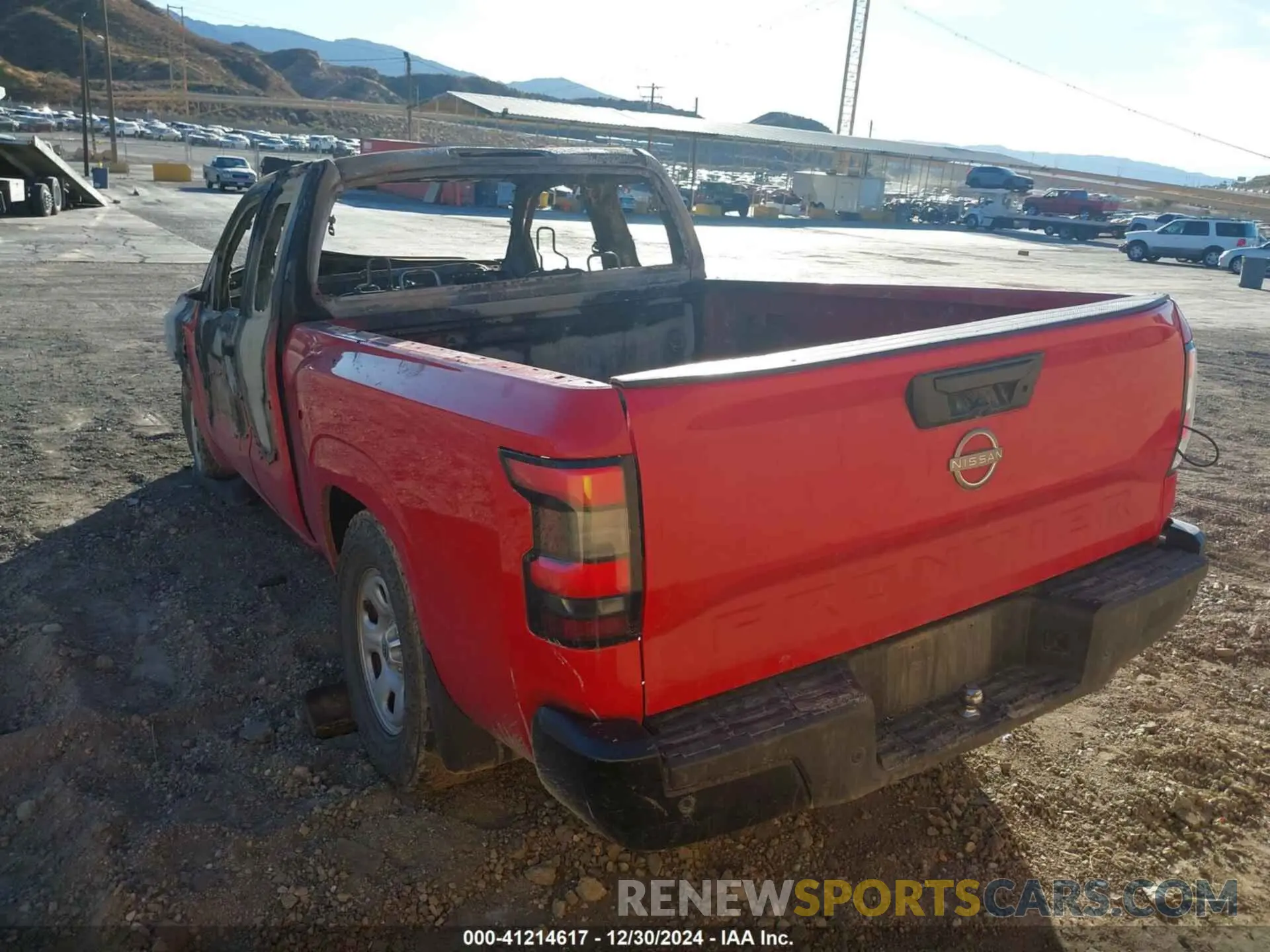 3 fotografías del automóvil dañado 1N6ED1CLXNN667753 NISSAN FRONTIER 2022