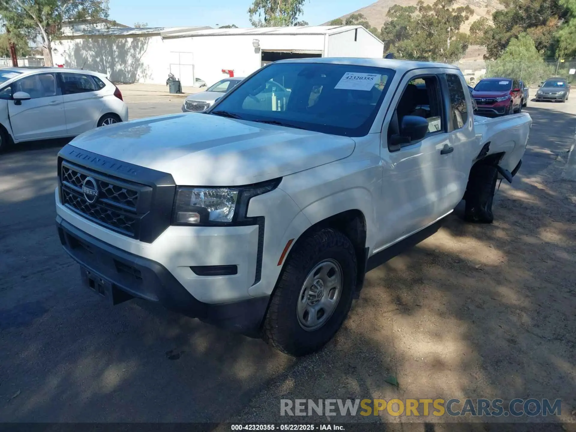 2 fotografías del automóvil dañado 1N6ED1CM4NN675419 NISSAN FRONTIER 2022