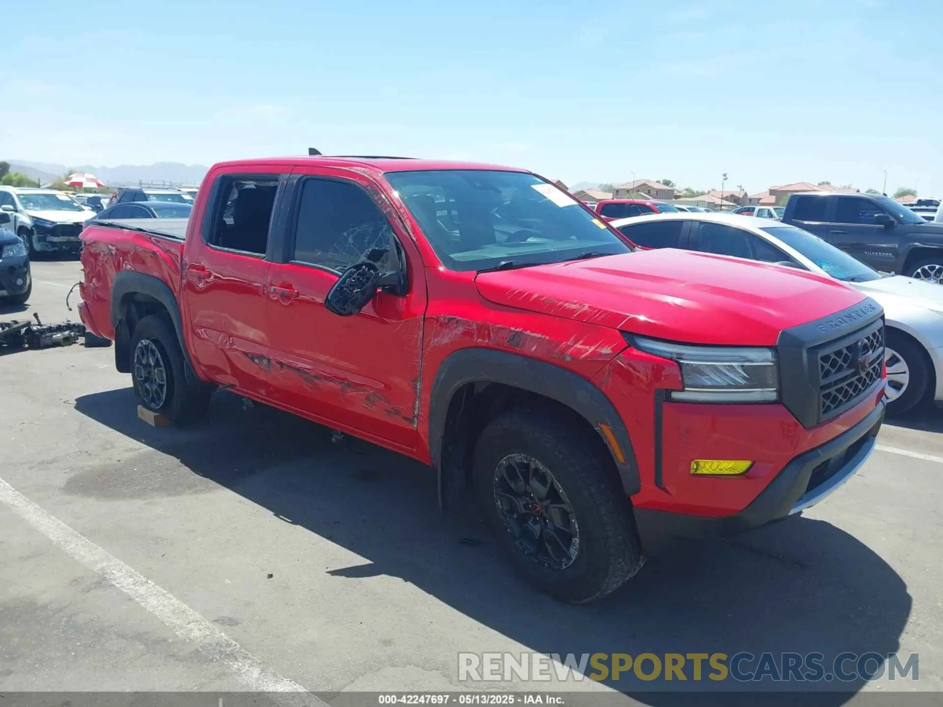 1 fotografías del automóvil dañado 1N6ED1EJ0NN617052 NISSAN FRONTIER 2022