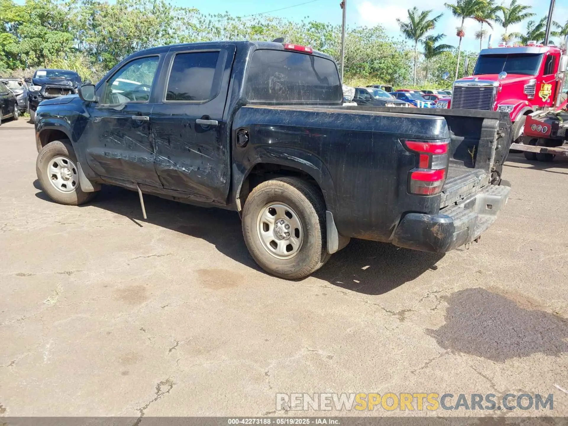 3 fotografías del automóvil dañado 1N6ED1EJ1NN645586 NISSAN FRONTIER 2022