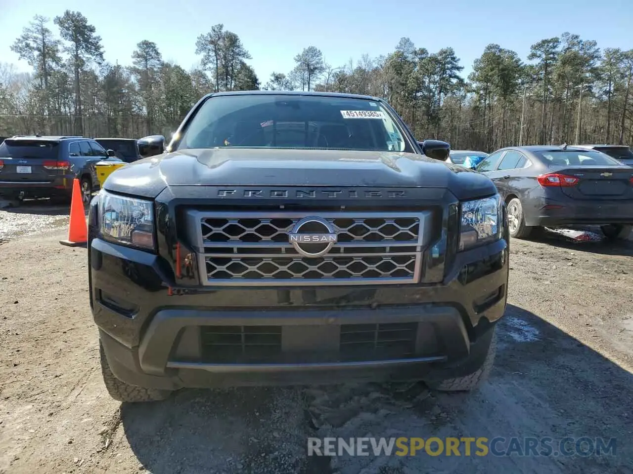 5 fotografías del automóvil dañado 1N6ED1EJ2NN623290 NISSAN FRONTIER 2022