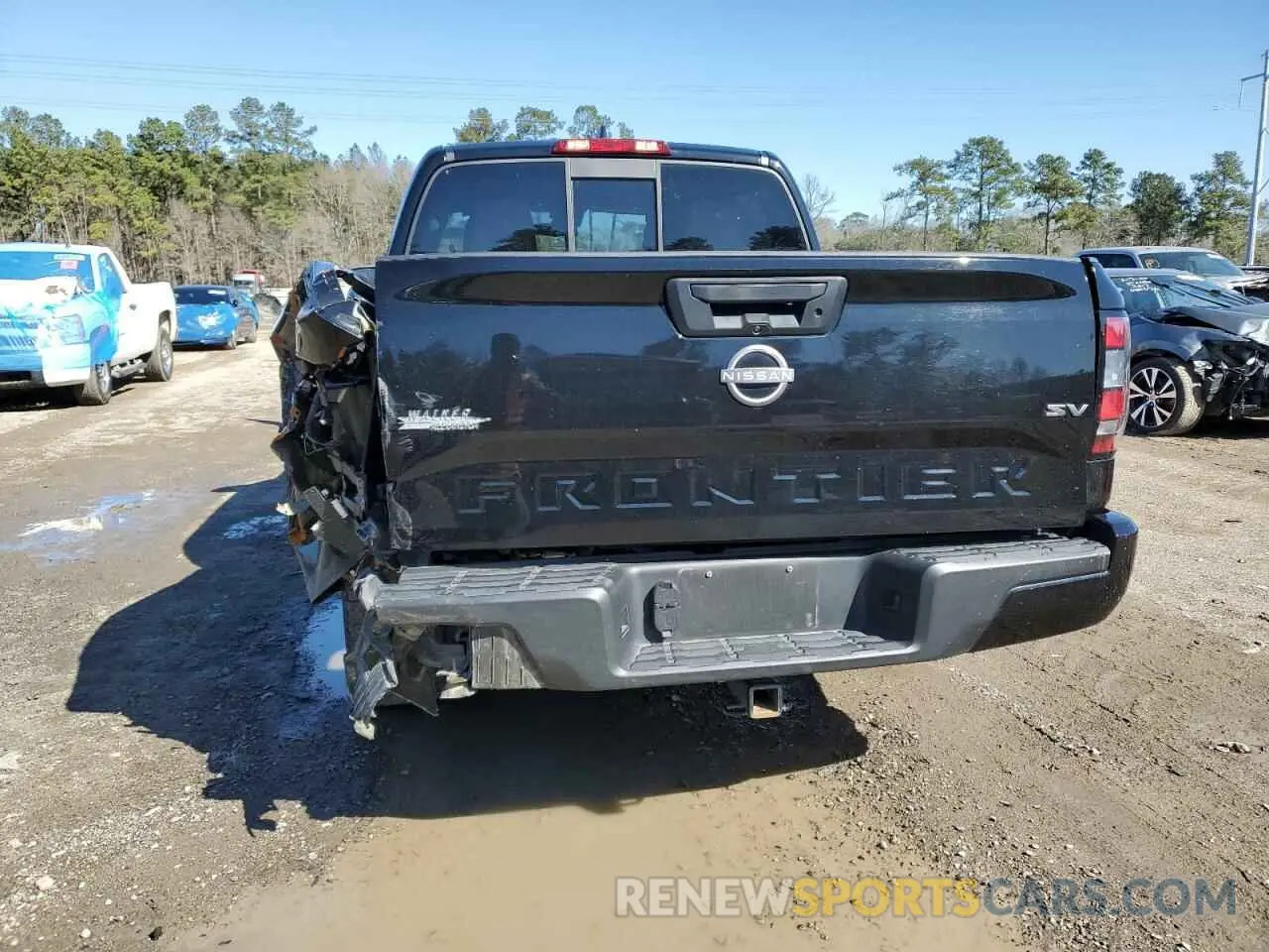 6 fotografías del automóvil dañado 1N6ED1EJ2NN623290 NISSAN FRONTIER 2022