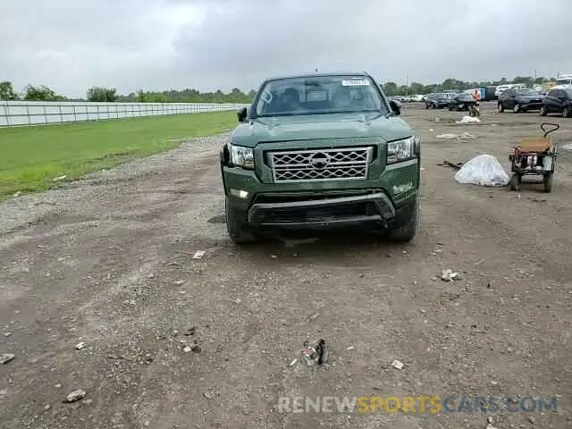 11 fotografías del automóvil dañado 1N6ED1EJ2NN629803 NISSAN FRONTIER 2022