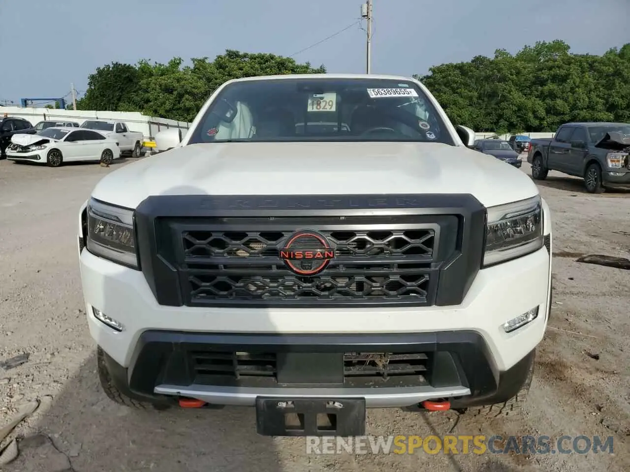 5 fotografías del automóvil dañado 1N6ED1EJ2NN644110 NISSAN FRONTIER 2022