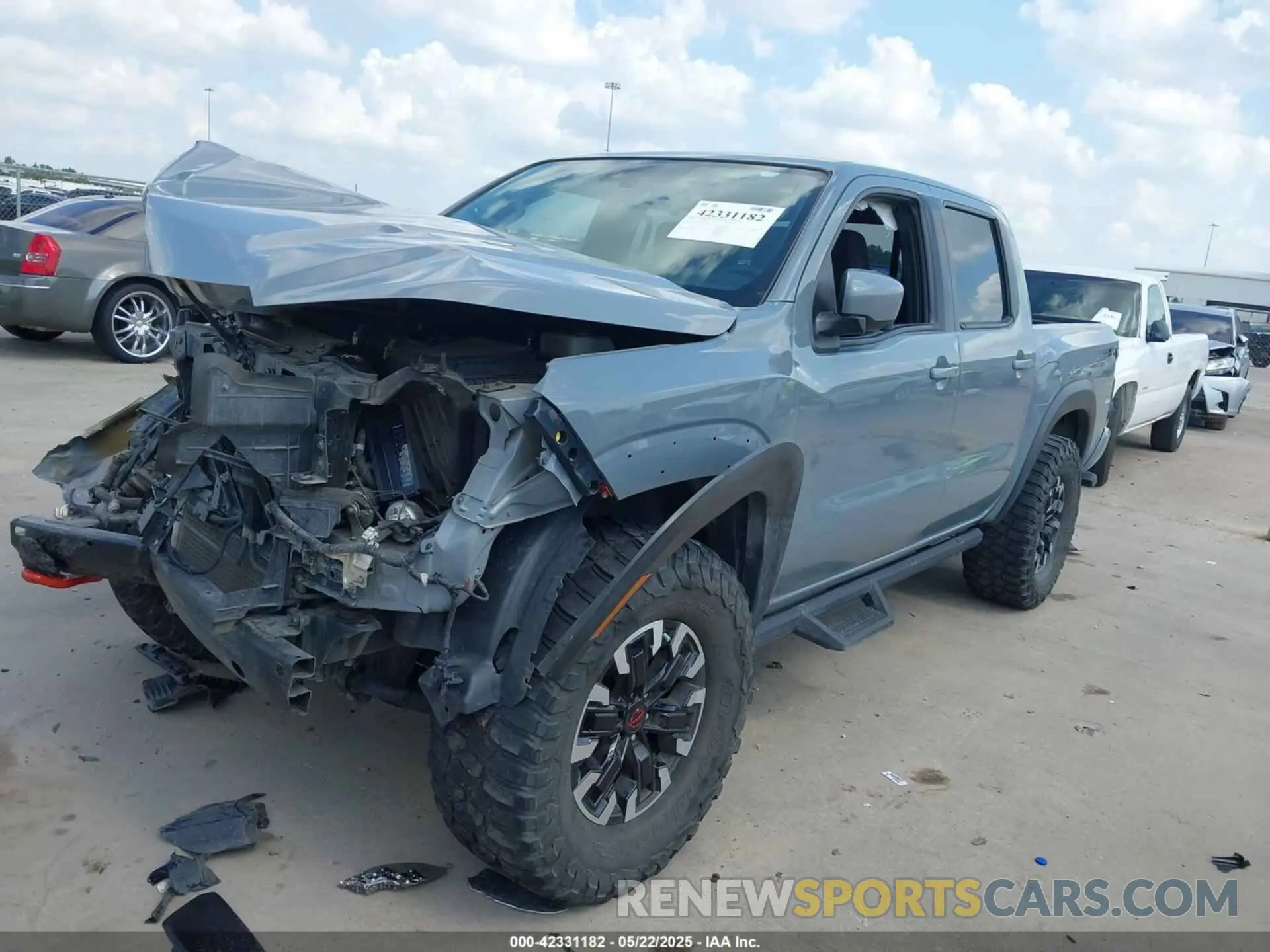 2 fotografías del automóvil dañado 1N6ED1EJ3NN661336 NISSAN FRONTIER 2022
