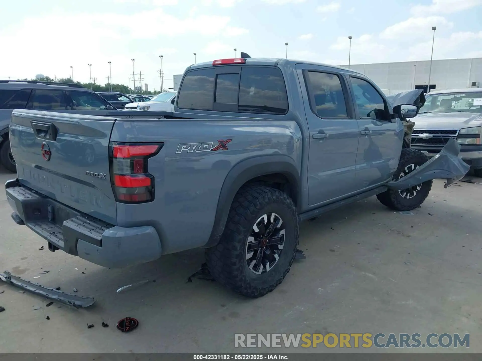 4 fotografías del automóvil dañado 1N6ED1EJ3NN661336 NISSAN FRONTIER 2022