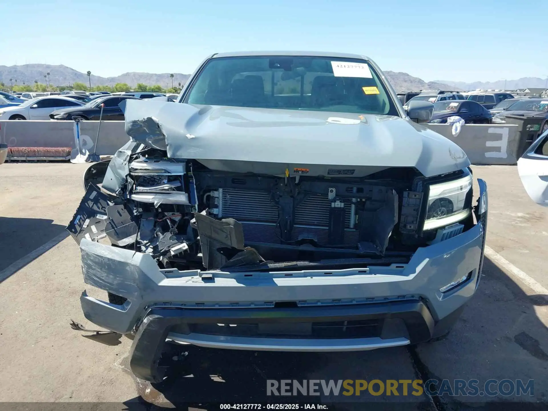 12 fotografías del automóvil dañado 1N6ED1EJ3NN668626 NISSAN FRONTIER 2022