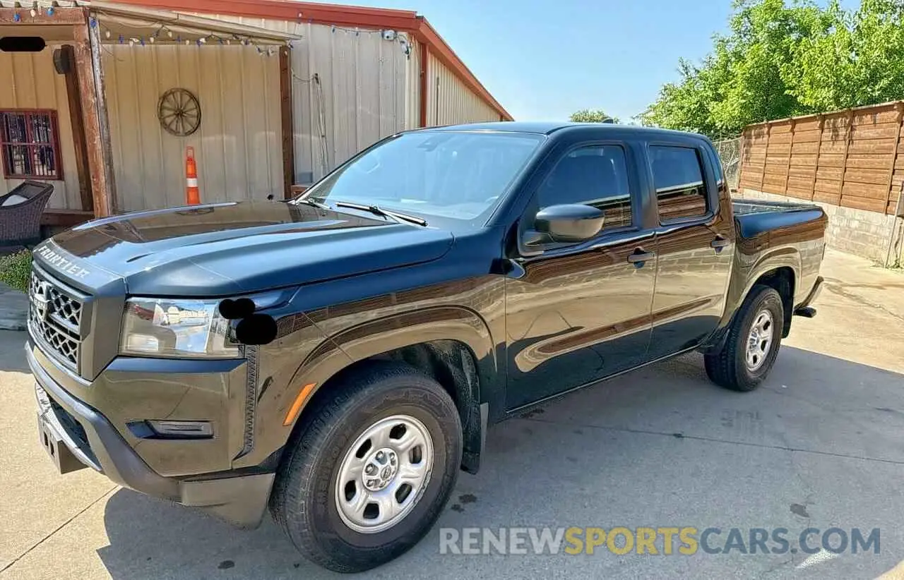 2 fotografías del automóvil dañado 1N6ED1EJ4NN653486 NISSAN FRONTIER 2022