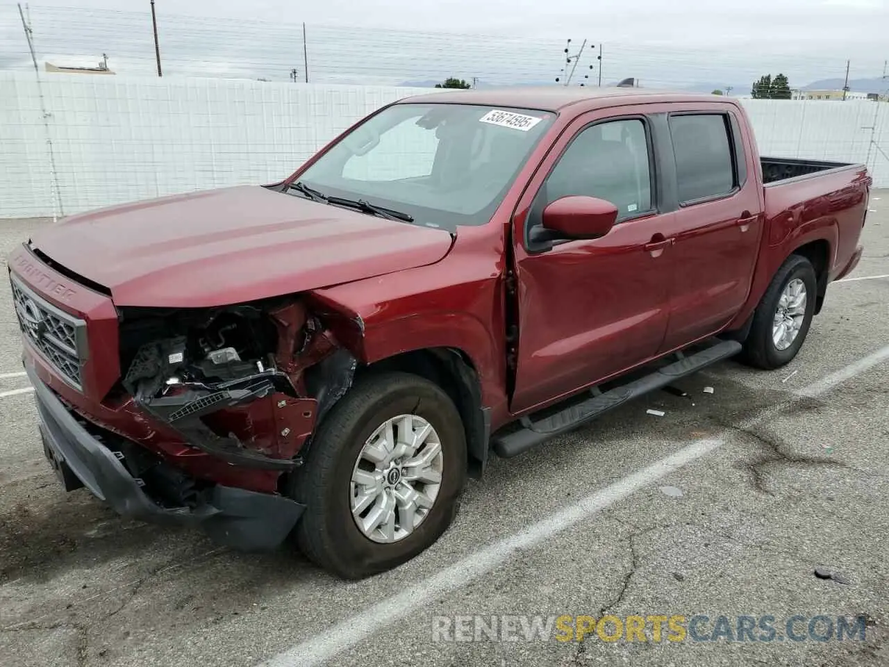 1 fotografías del automóvil dañado 1N6ED1EJ4NN654640 NISSAN FRONTIER 2022