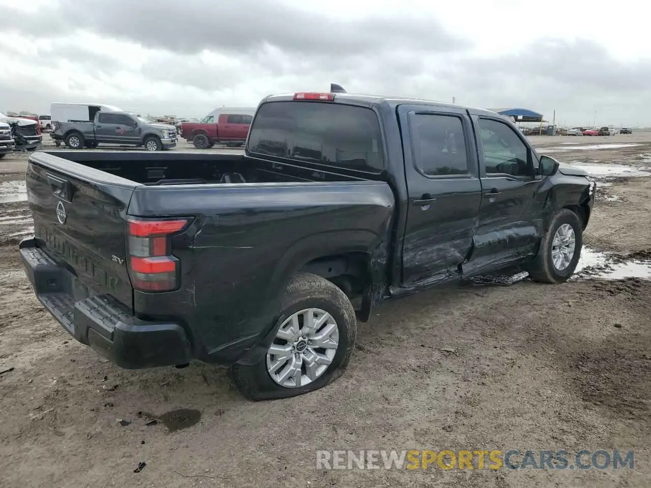 3 fotografías del automóvil dañado 1N6ED1EJ5NN695813 NISSAN FRONTIER 2022