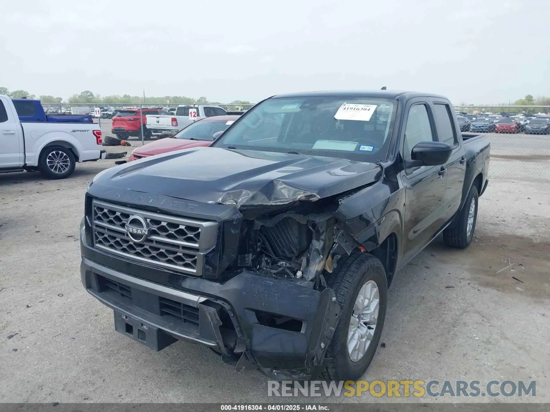 2 fotografías del automóvil dañado 1N6ED1EJ7NN638464 NISSAN FRONTIER 2022