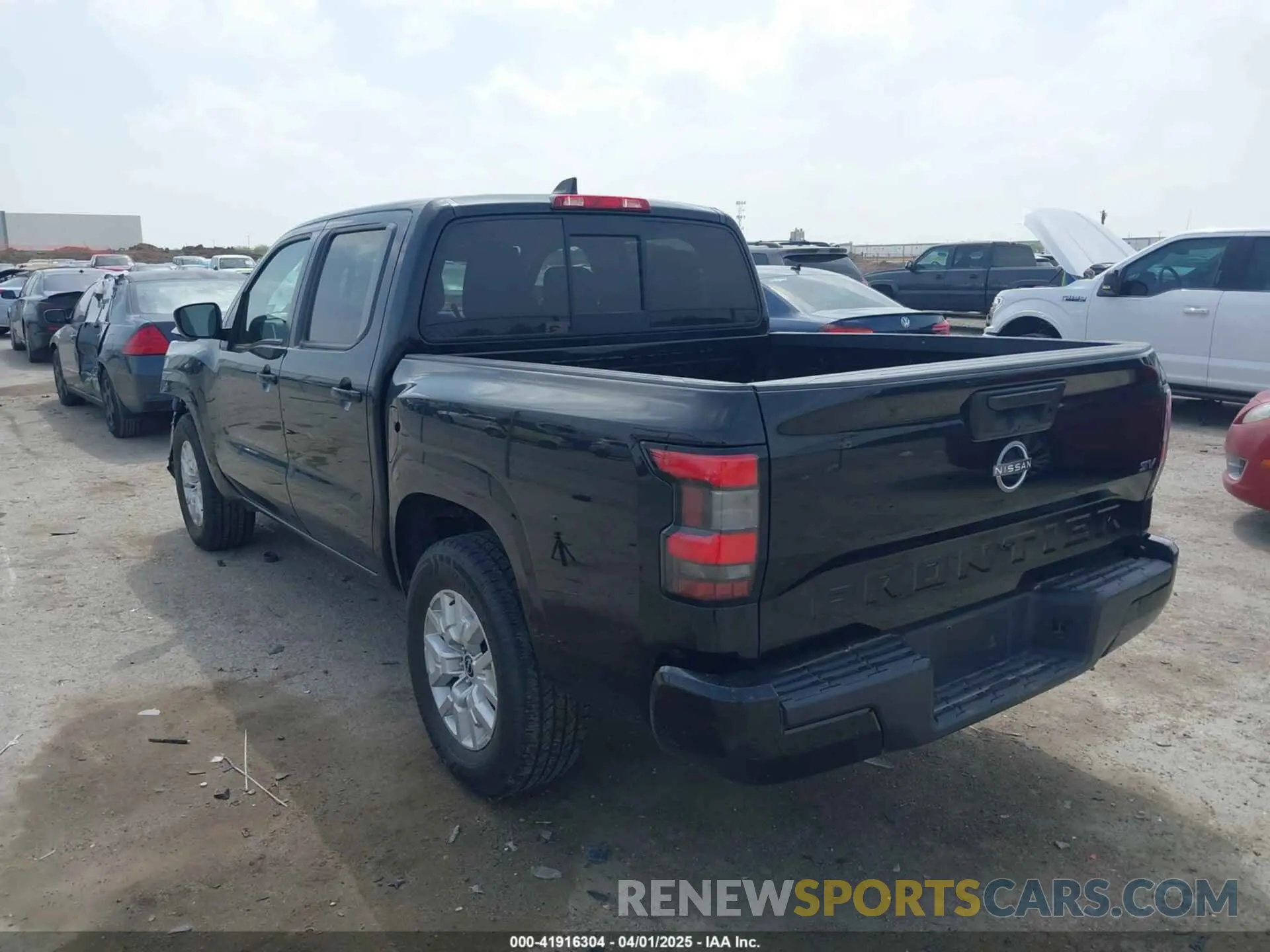3 fotografías del automóvil dañado 1N6ED1EJ7NN638464 NISSAN FRONTIER 2022
