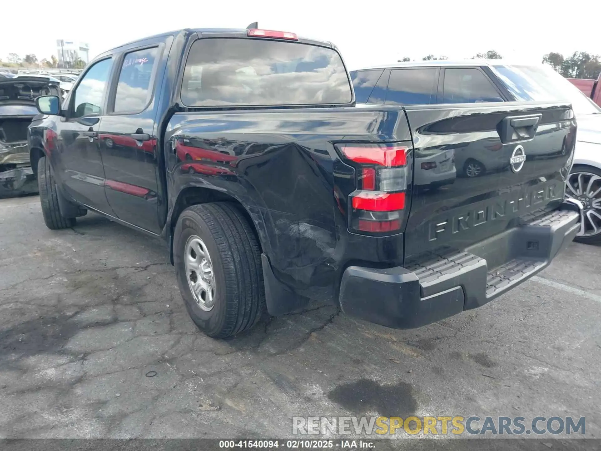 3 fotografías del automóvil dañado 1N6ED1EJ7NN668502 NISSAN FRONTIER 2022
