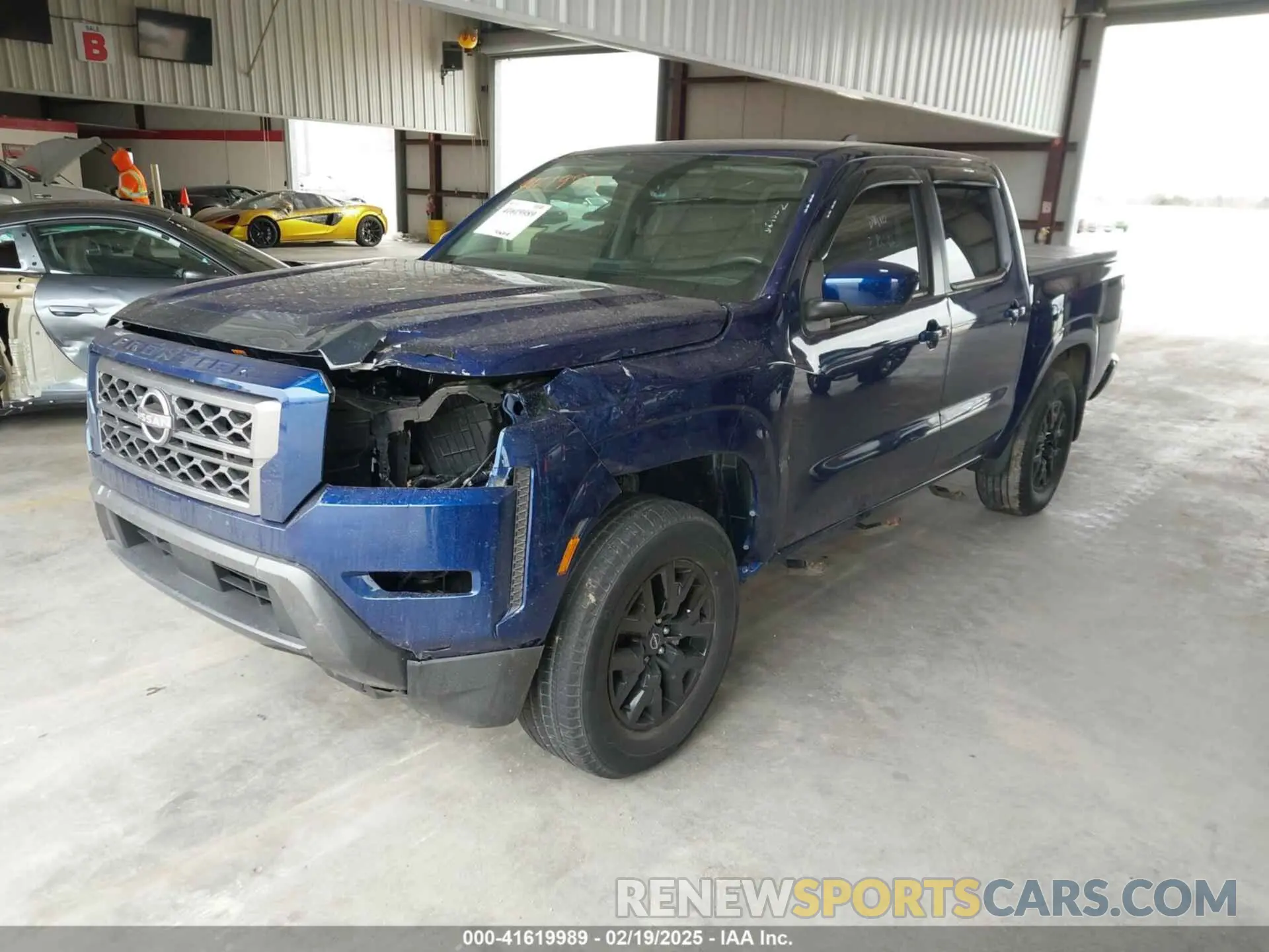 2 fotografías del automóvil dañado 1N6ED1EJ9NN604459 NISSAN FRONTIER 2022
