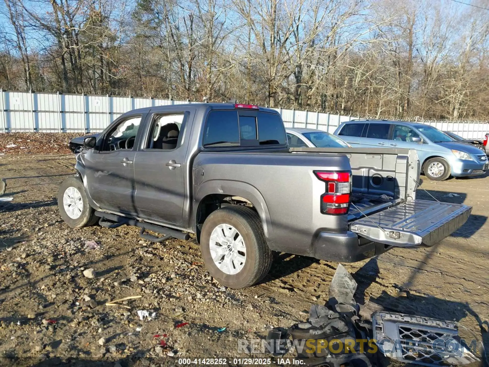 3 fotografías del automóvil dañado 1N6ED1EJ9NN637574 NISSAN FRONTIER 2022