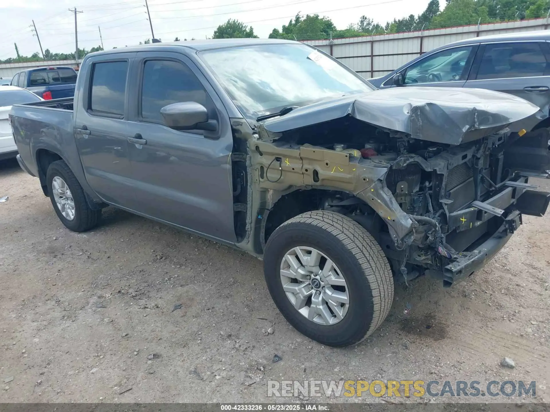 1 fotografías del automóvil dañado 1N6ED1EJ9NN652592 NISSAN FRONTIER 2022