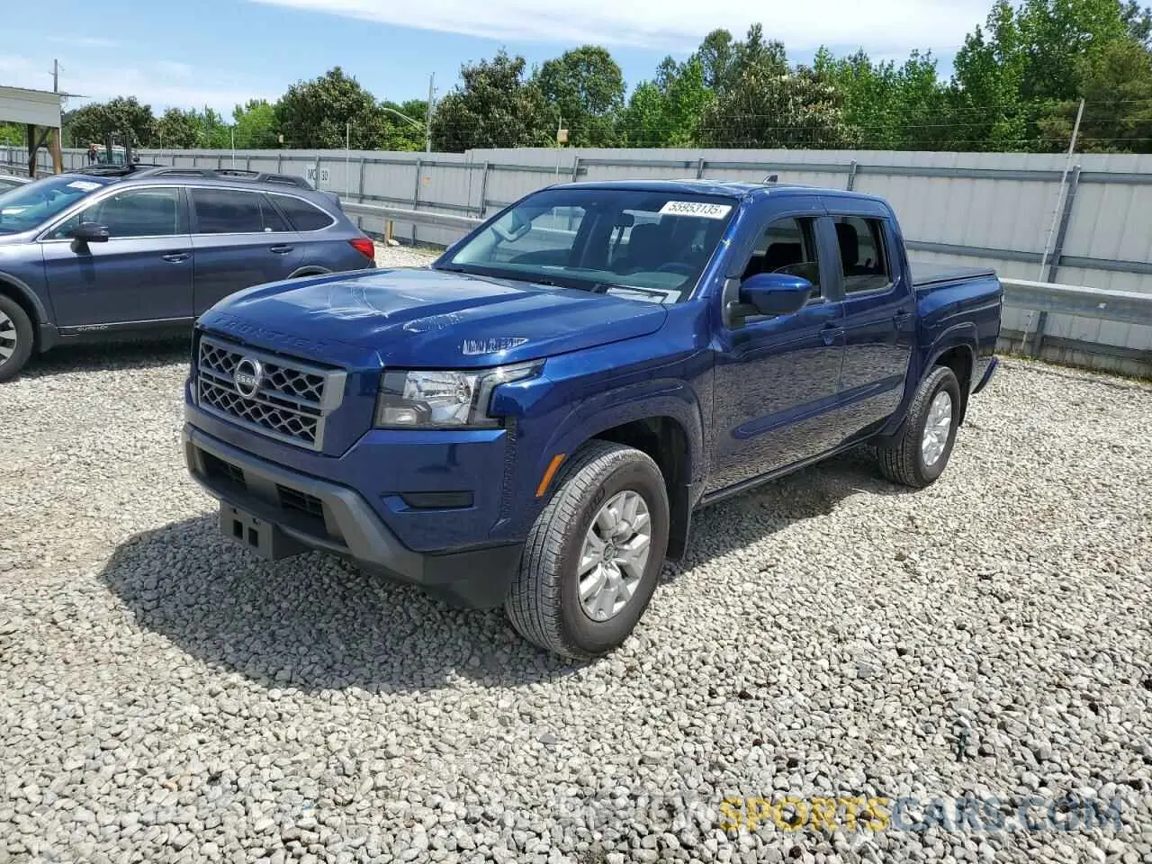 1 fotografías del automóvil dañado 1N6ED1EJ9NN686872 NISSAN FRONTIER 2022