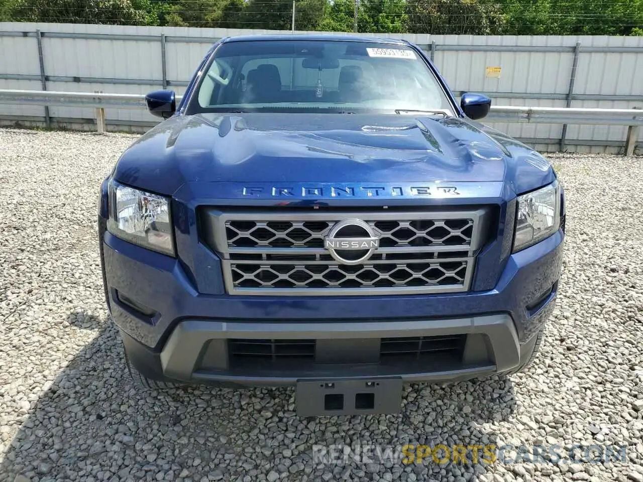 5 fotografías del automóvil dañado 1N6ED1EJ9NN686872 NISSAN FRONTIER 2022