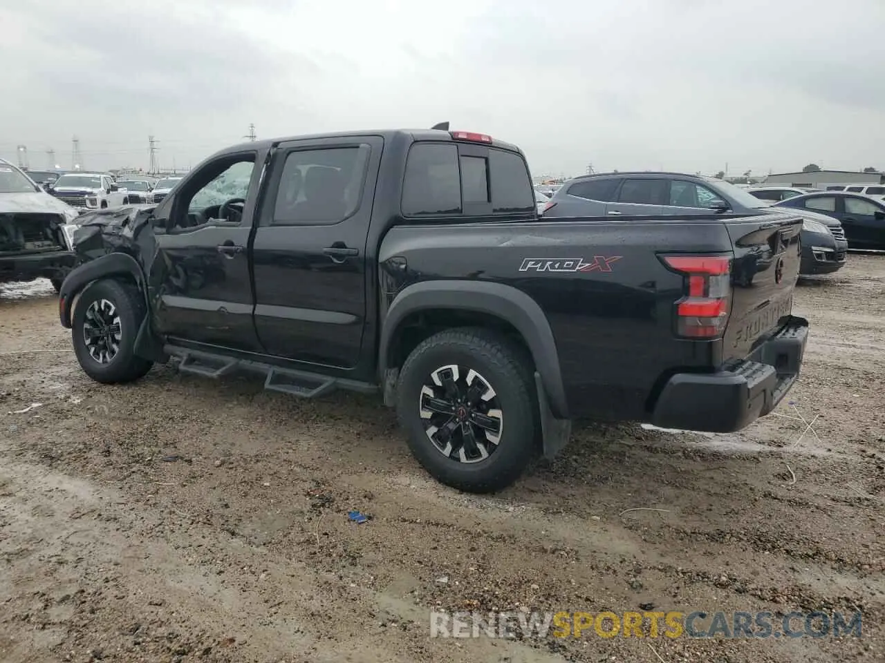 2 fotografías del automóvil dañado 1N6ED1EJXNN603644 NISSAN FRONTIER 2022