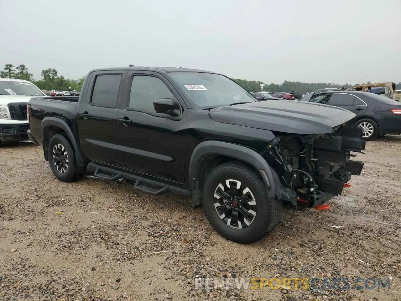 4 fotografías del automóvil dañado 1N6ED1EJXNN603644 NISSAN FRONTIER 2022