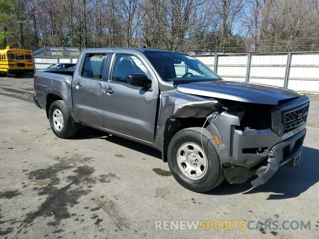 4 fotografías del automóvil dañado 1N6ED1EJXNN611078 NISSAN FRONTIER 2022