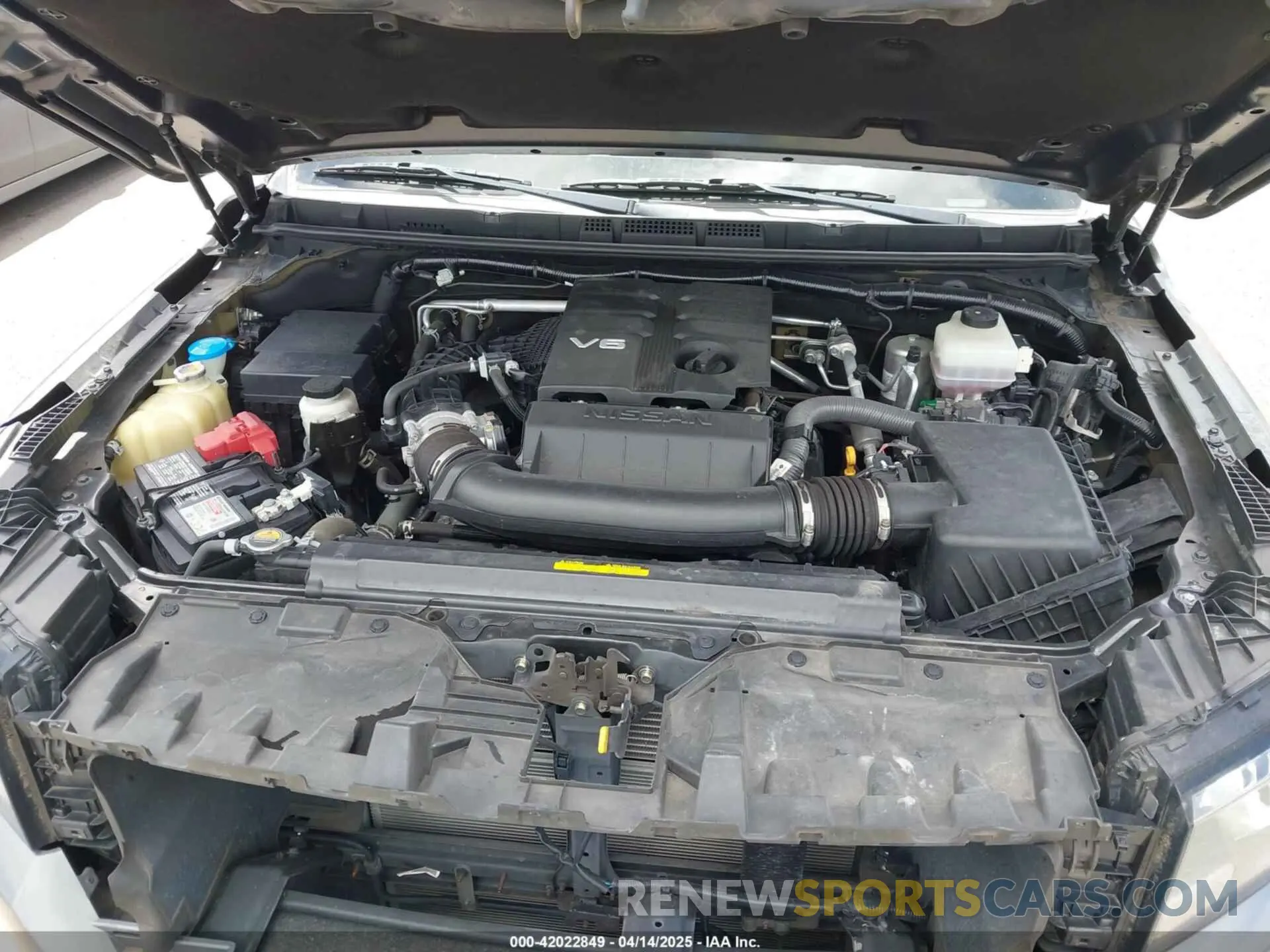 10 fotografías del automóvil dañado 1N6ED1EJXNN619603 NISSAN FRONTIER 2022