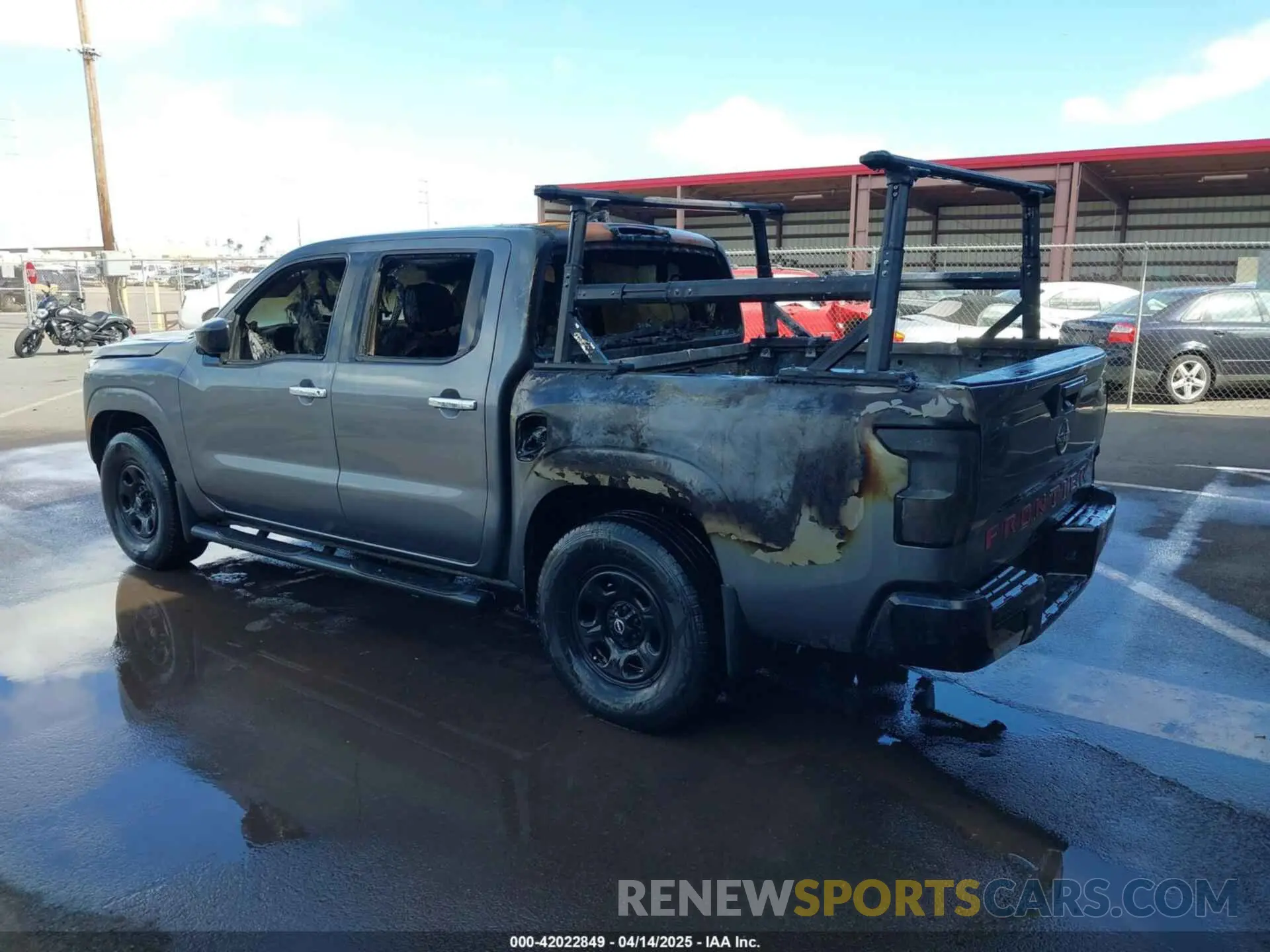3 fotografías del automóvil dañado 1N6ED1EJXNN619603 NISSAN FRONTIER 2022