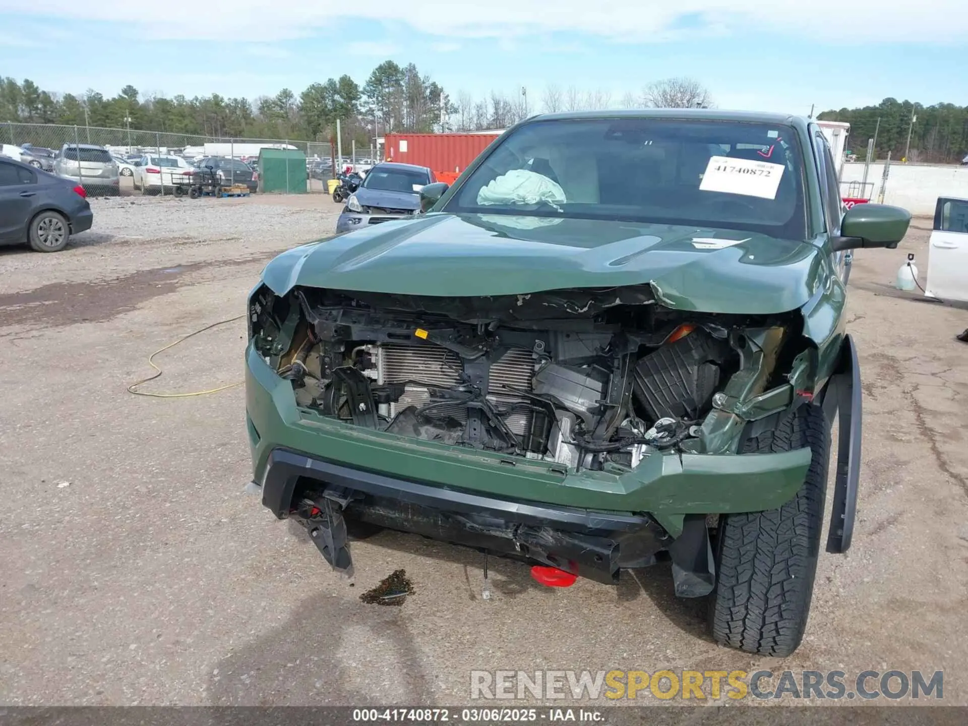 6 fotografías del automóvil dañado 1N6ED1EJXNN628236 NISSAN FRONTIER 2022