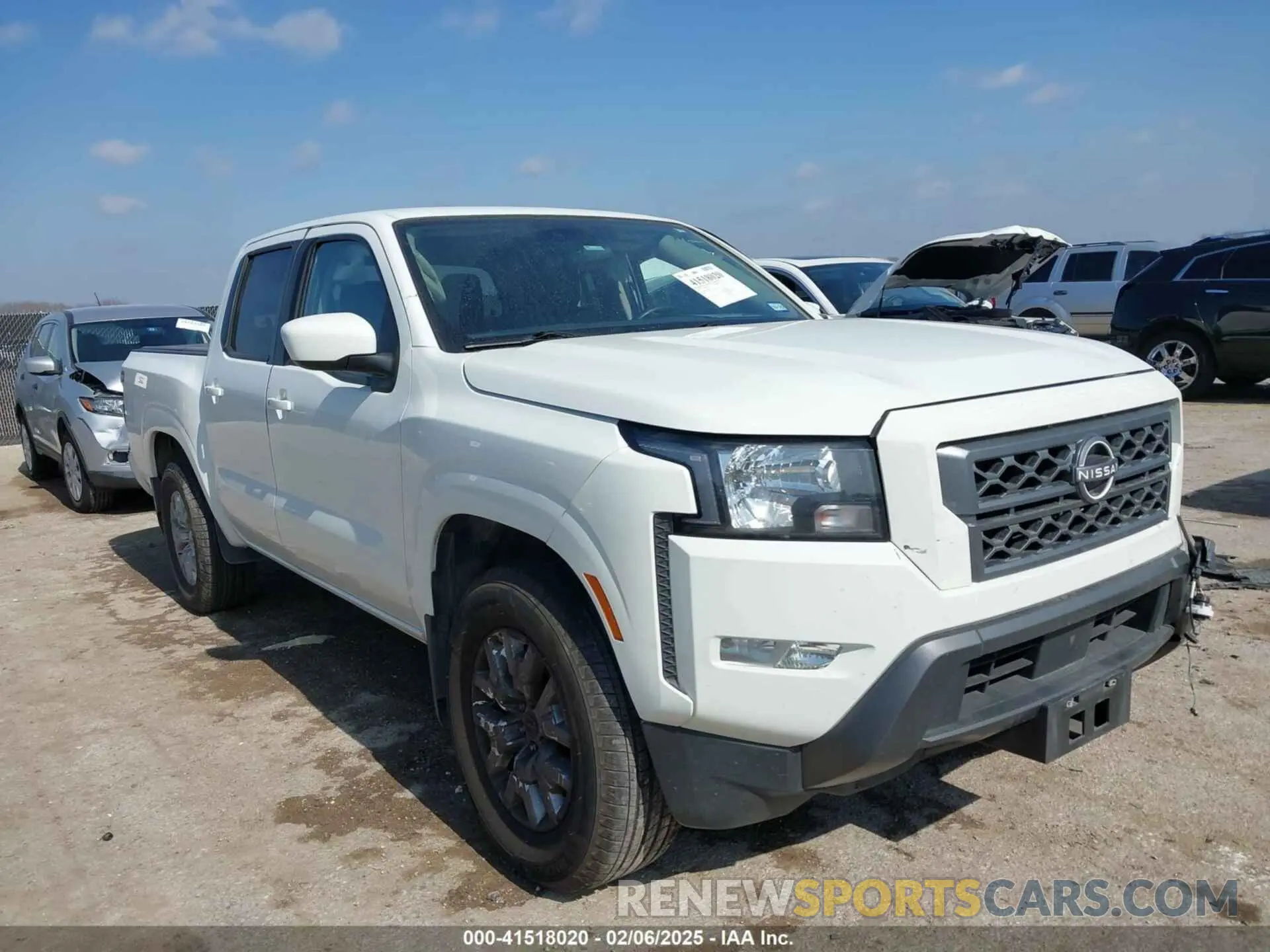 1 fotografías del automóvil dañado 1N6ED1EJXNN693314 NISSAN FRONTIER 2022